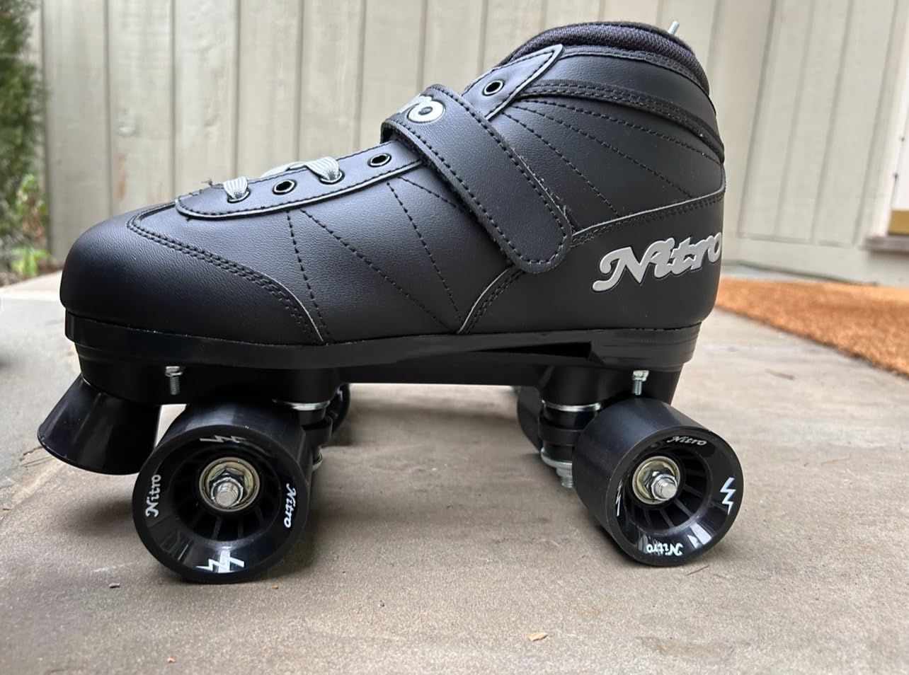 Epic Skates Super Nitro Indoor/Outdoor Quad Speed Roller Skates customer photo 2