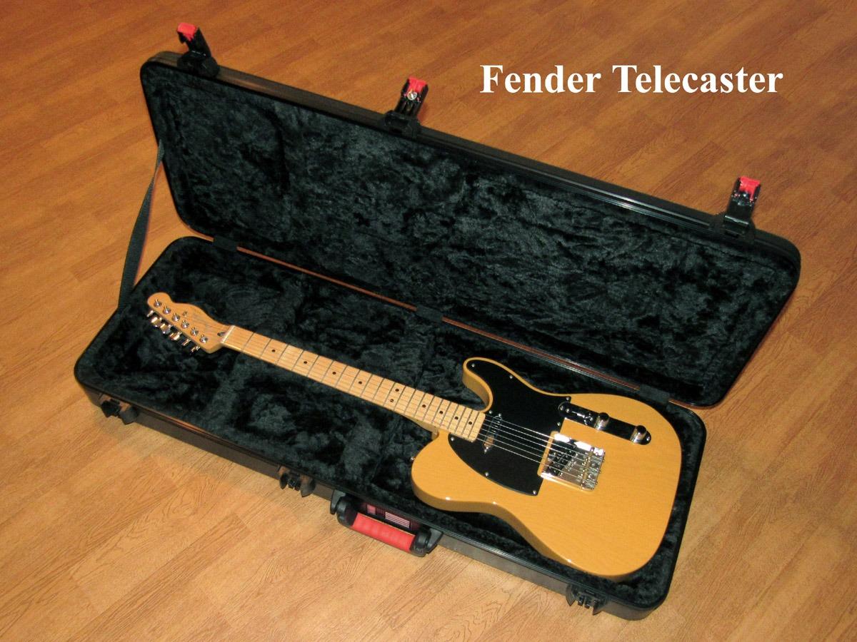 Gator Cases Molded Flight Case for Strat/Tele Style Electric Guitars with TSA Approved Locking Latch, (GTSA-GTRELEC) customer photo 2