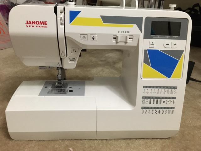 Janome MOD-30 Computerized Sewing Machine with 30 Built-In Stitches, 3 One-Step Buttonholes, Drop Feed and Accessories customer photo 1
