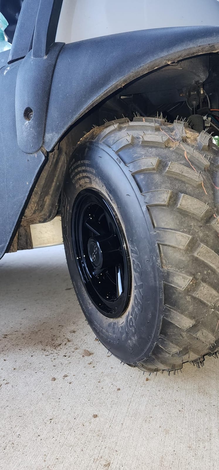 18x8-8 All Terrain Tires on 8