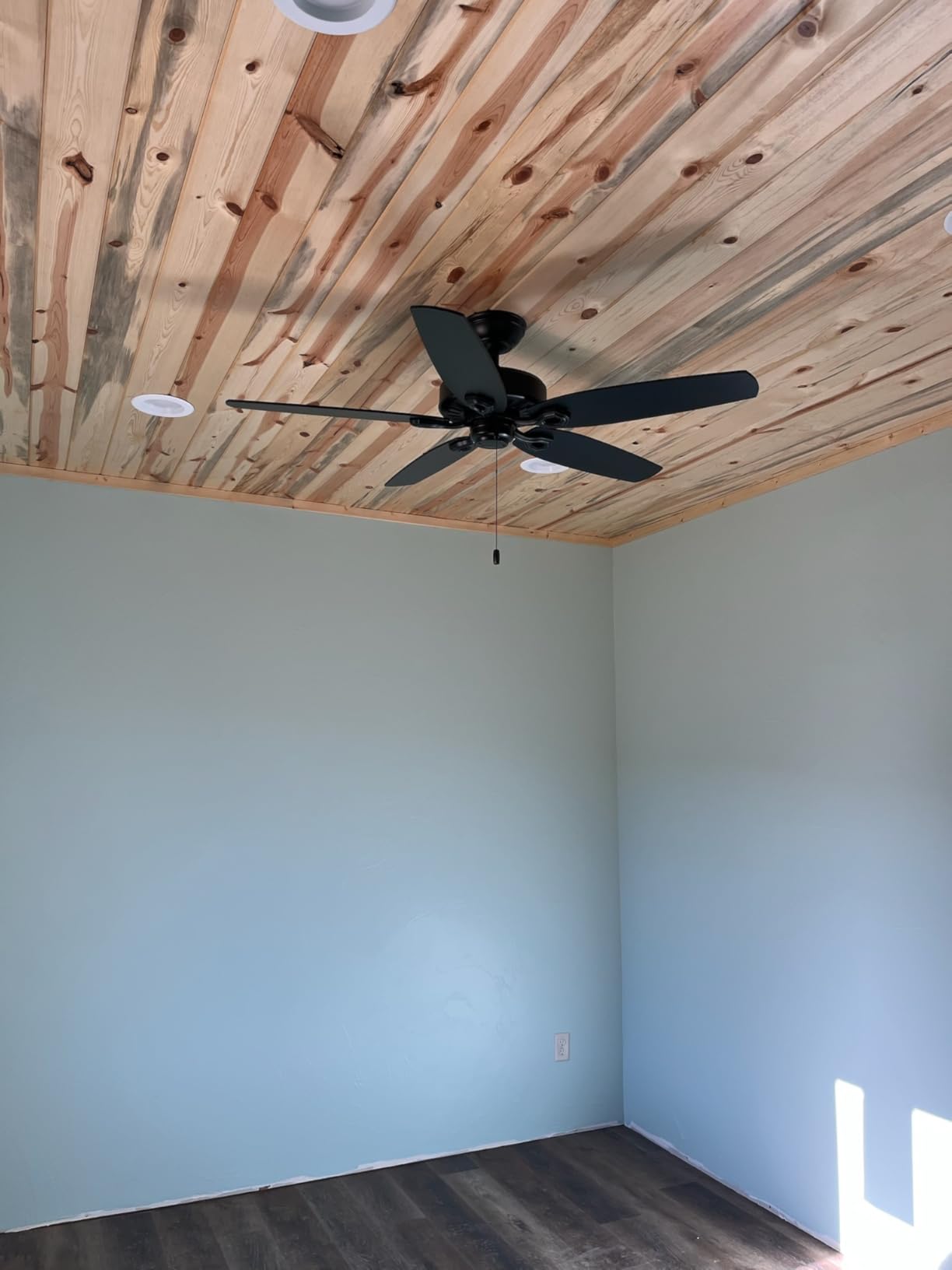 Hunter Builder Elite, Outdoor or Indoor, Ceiling Fan, 52 inch, Matte Black customer photo 1