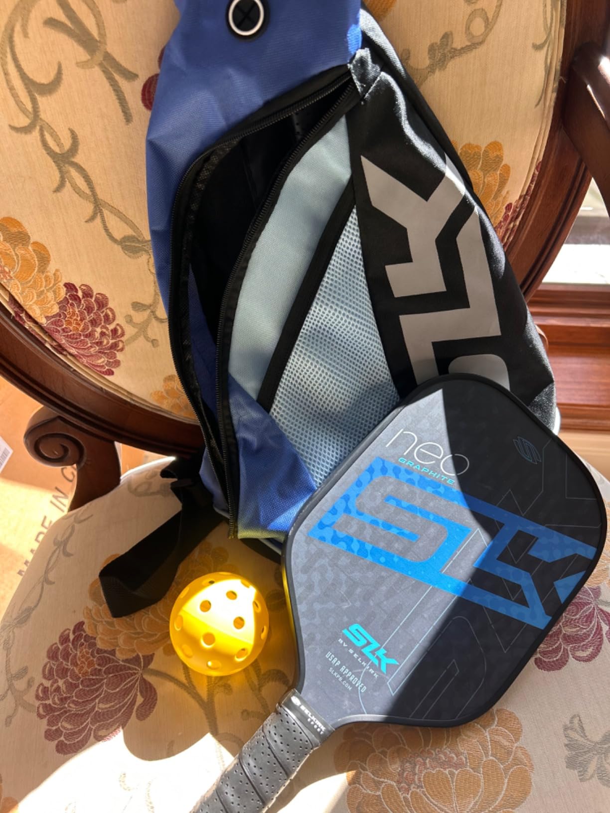 Selkirk Sport SLK Neo Pickleball Paddles Set of 2 + Pickleballs + Sling Bag | Pickle Ball Rackets 2 Pack in Graphite or Fiberglass, with an Expanded Sweet Spot customer photo 1