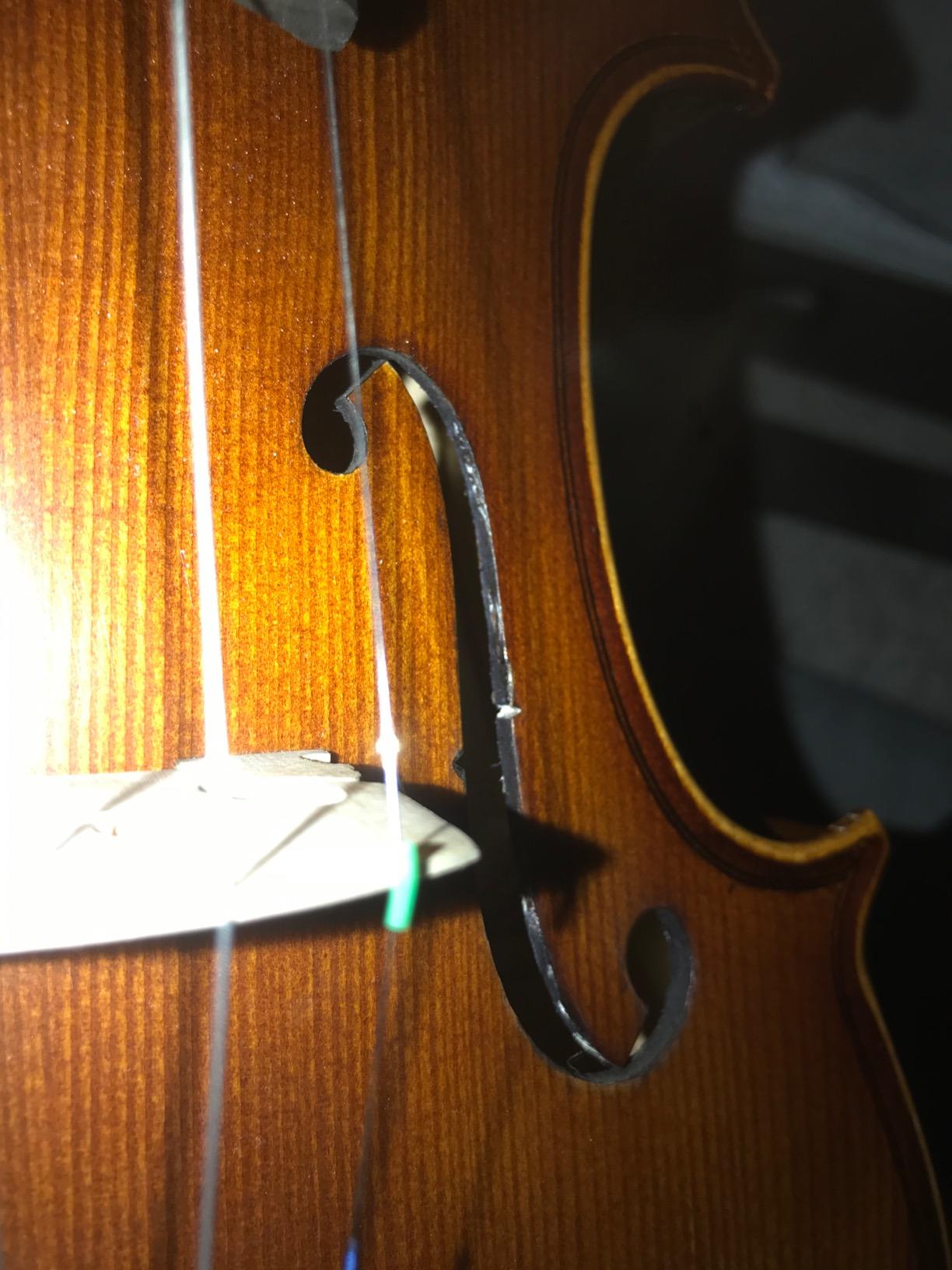 Bunnel Pupil Violin Outfit 4/4 Full Size By Kennedy Violins - Carrying Case and Accessories Included - Solid Maple Wood and Ebony Fittings customer photo 1