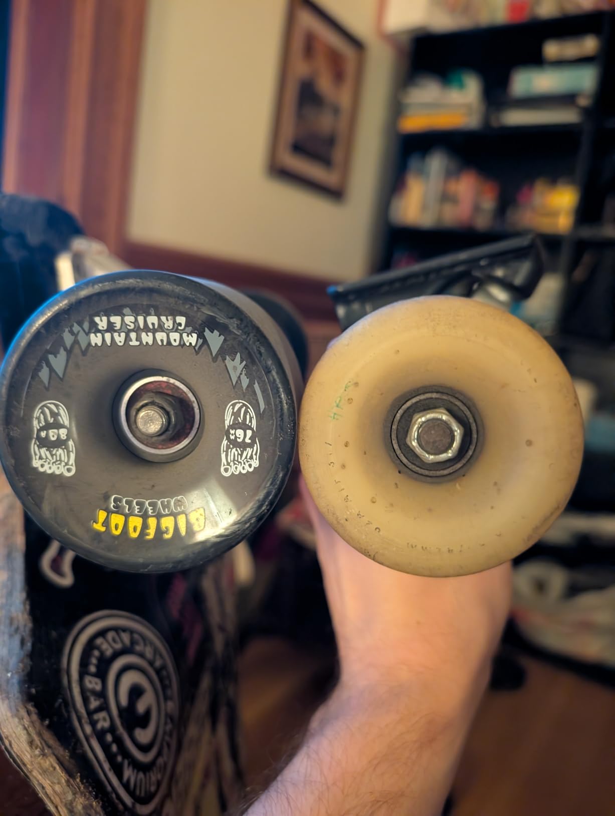 Bigfoot Longboard Wheels 76mm 80A SHR Mountain Cruisers customer photo 1
