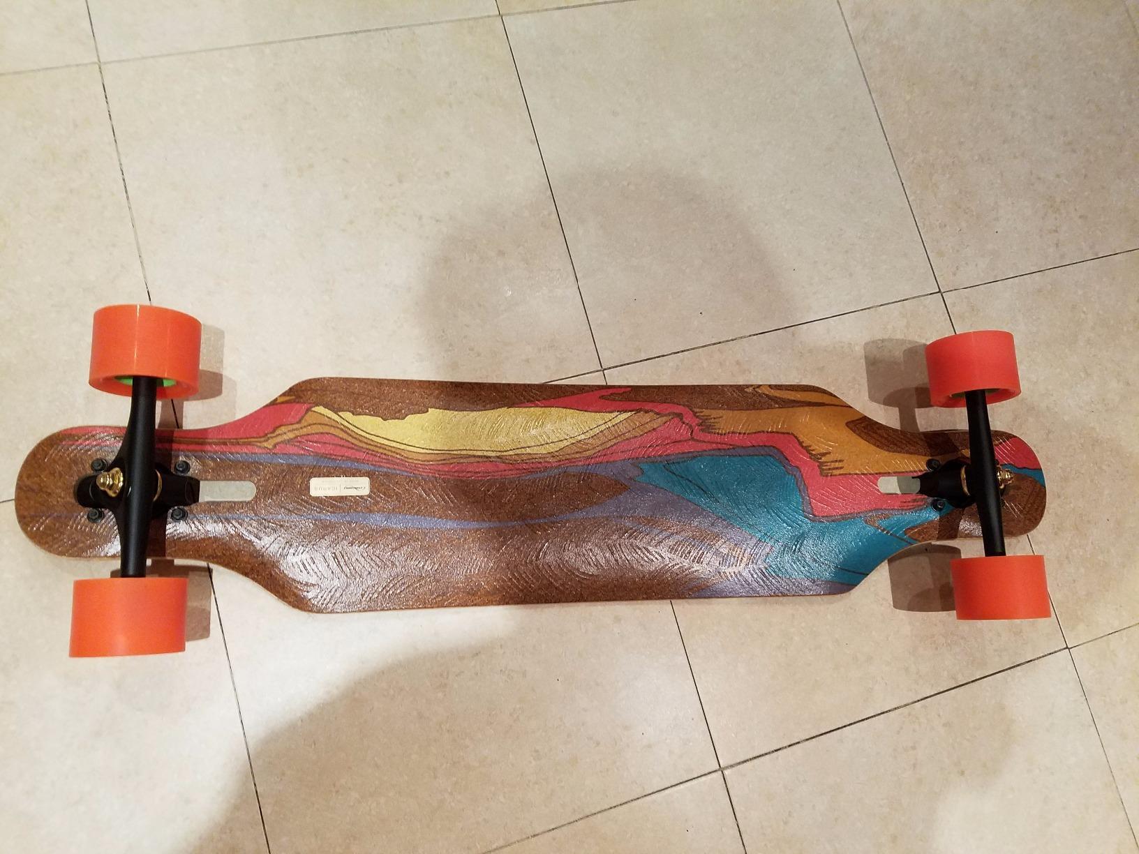 Loaded Boards Icarus Bamboo Longboard Skateboard customer photo 2