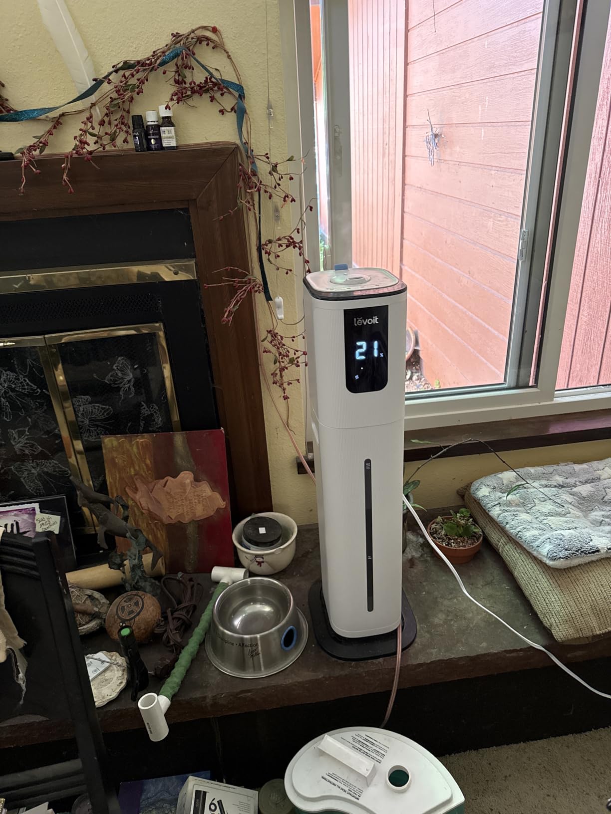 Levoit Humidifiers for Bedroom Large Room Home, Warm and Cool Mist, White customer photo 1