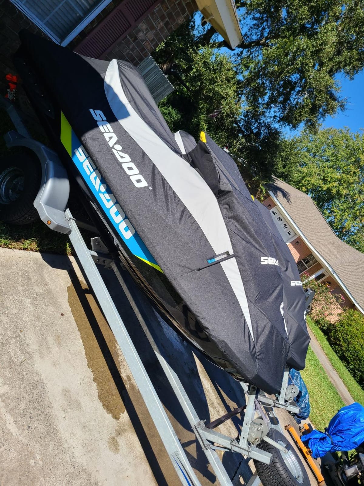 Sea-Doo New OEM, Branded Cover GTS GTI Weather Resistant Heavy Duty, 295100722 customer photo 1