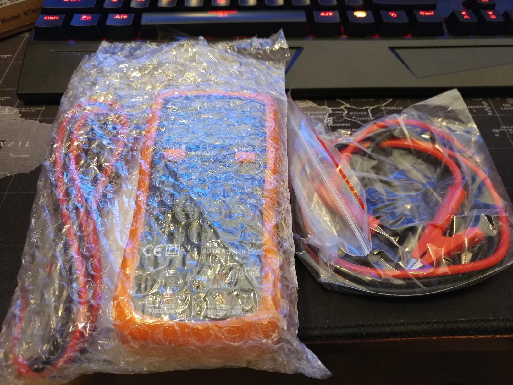 Neoteck Auto-Ranging Digital Multimeter with Backlit LCD,2000 Counts customer photo 1