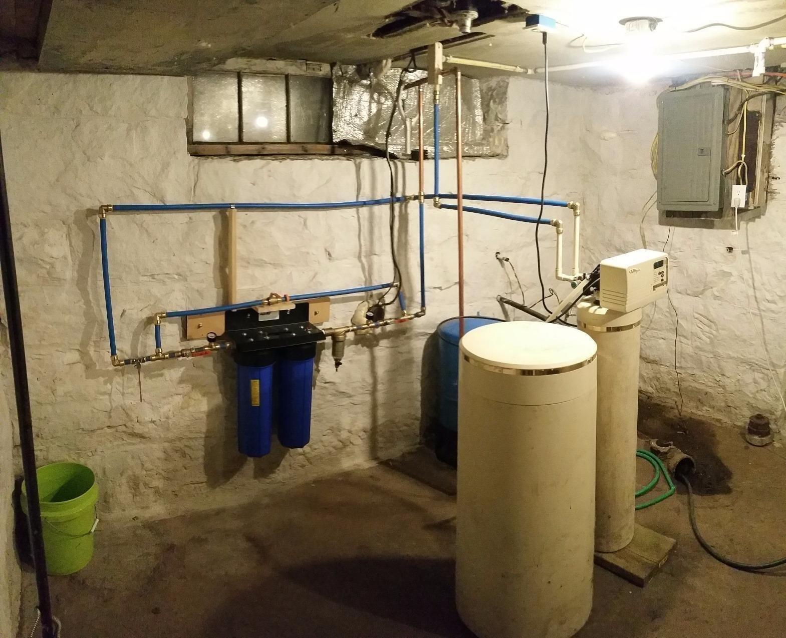 iSpring Iron, Mangaese Whole House Water Filter System Also Eliminates Chlorine, Taste, and Odor, 2-Stage Commercial-Grade 20