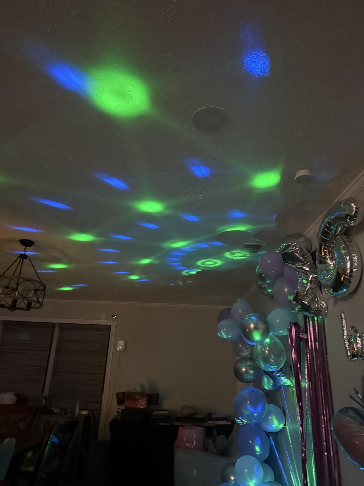 Luditek Sound Activated Party Lights with Remote DJ Lighting, Disco Ball Strobe Stage Light for Home Room Dance Parties Birthday Karaoke Stocking Stuffers New Years Eve Halloween Christmas Decorations customer photo 2