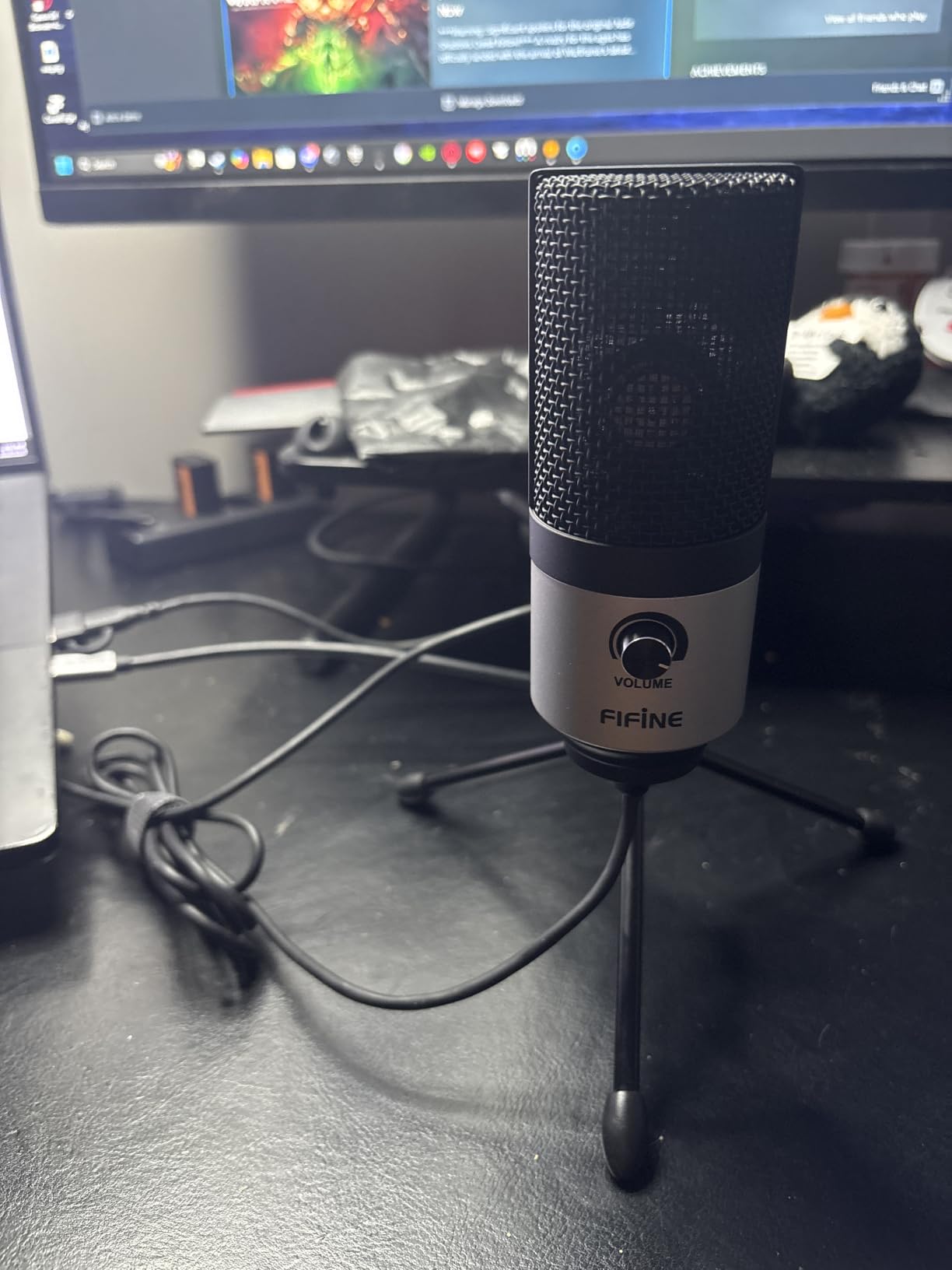 FIFINE K669B USB Microphone, Condenser Recording Mic for Vocals, Metal Cardioid Laptop Mic customer photo 2