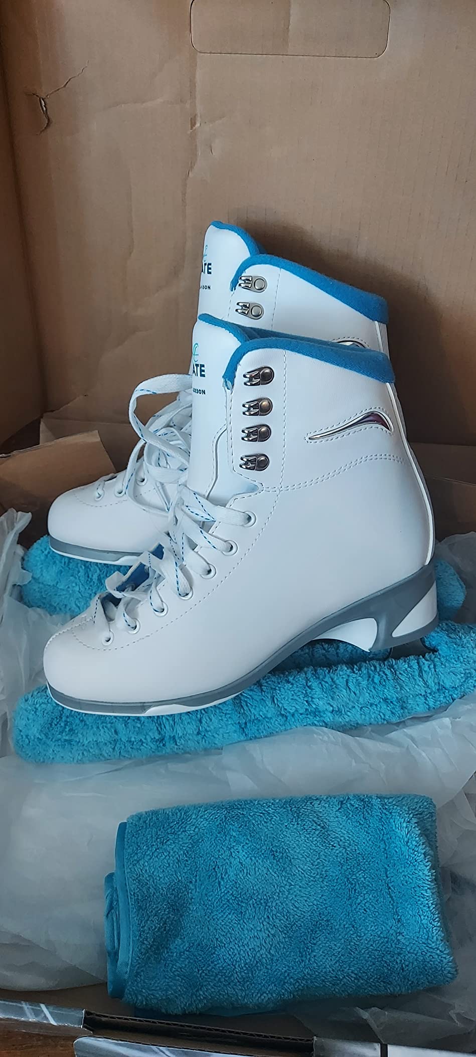 Jackson Figure Ice Skates JS180 / JS181 / JS184 - for Women and Girls | Comfortable Figure Skates for Ice Skating & Recreational Figure Skating, Ice Skates for Kids/Toddler Ice Skates-Medium Width customer photo 2
