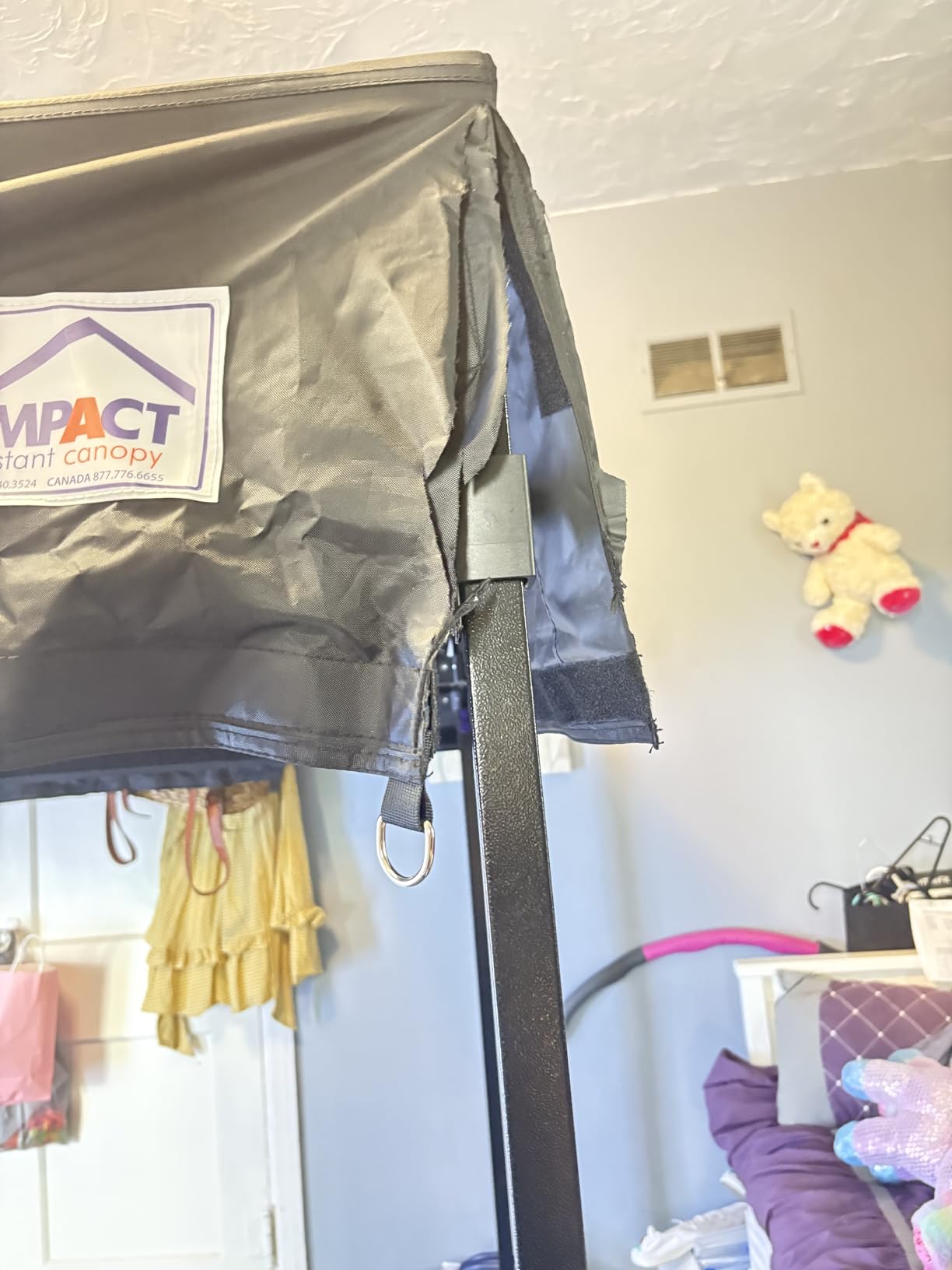 Impact Canopy 5' x 5' Pop-Up Portable Photo Booth Tent Studio with Roller Bag, Black customer photo 1