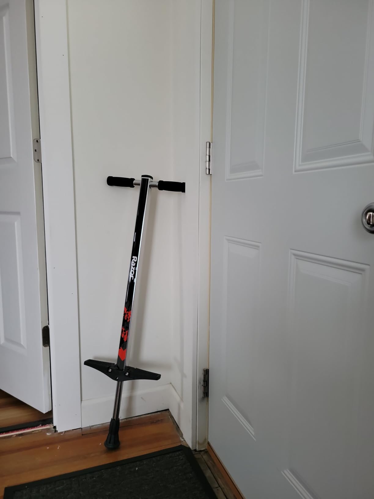 Razor Gogo Pogo Stick for Kids Ages 6+ - Lightweight, Foldable, For Riders up to 143 lbs, Black customer photo 1
