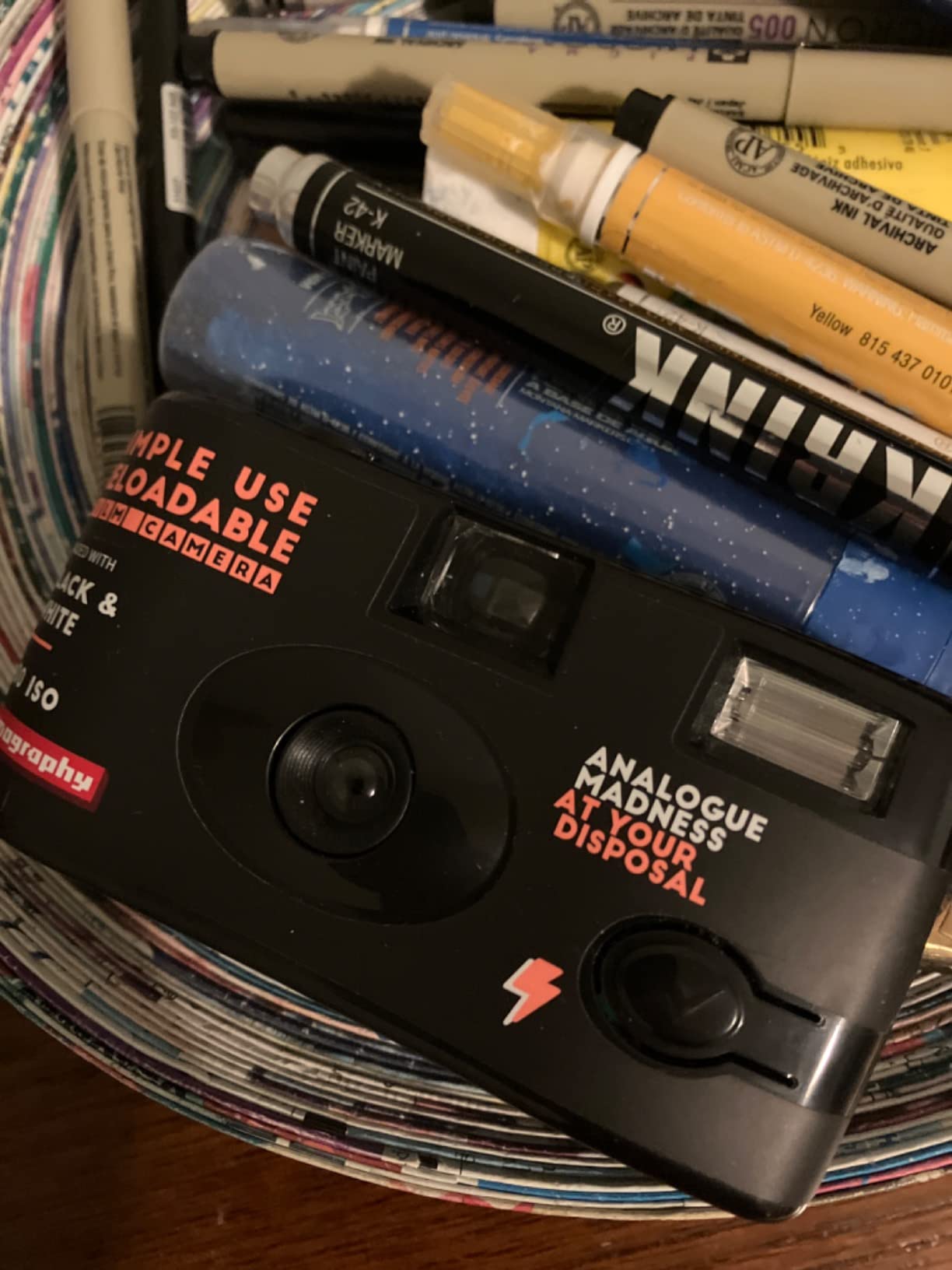 Lomography Simple Use Reloadable Film Camera Black & White Film customer photo 1
