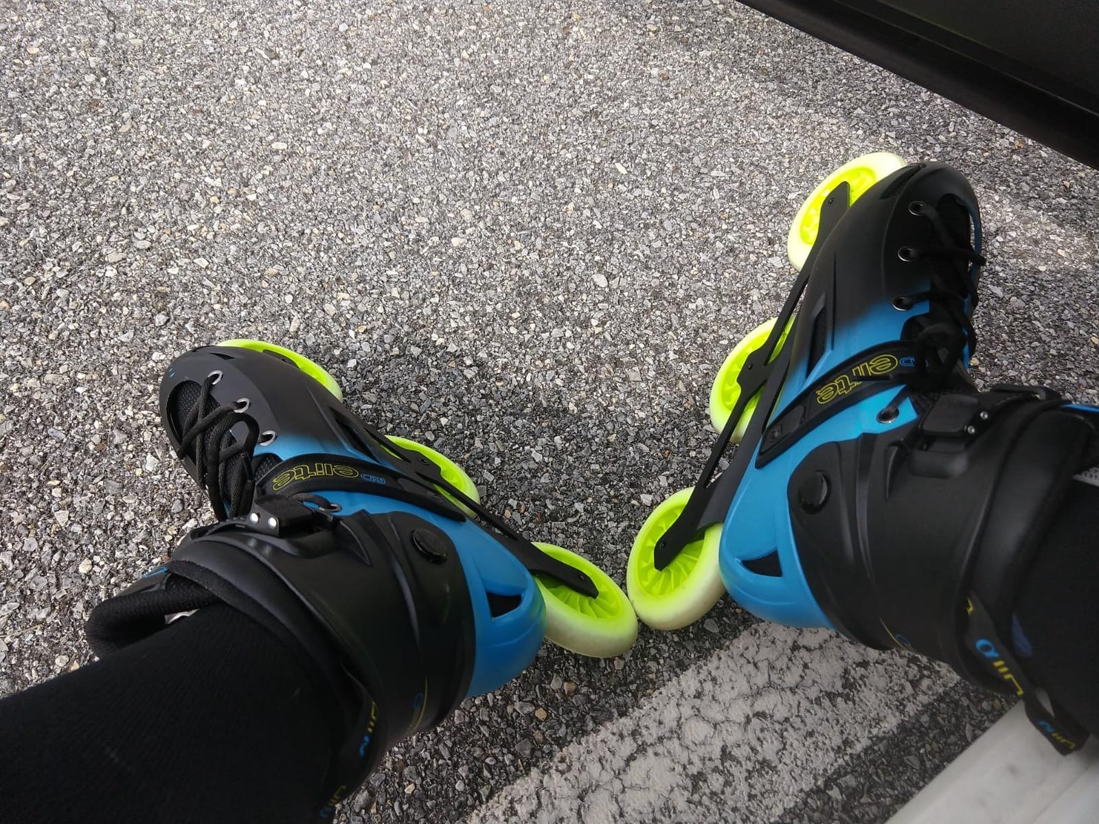 Alpha 110mm 3-Wheel Inline Skate customer photo 1