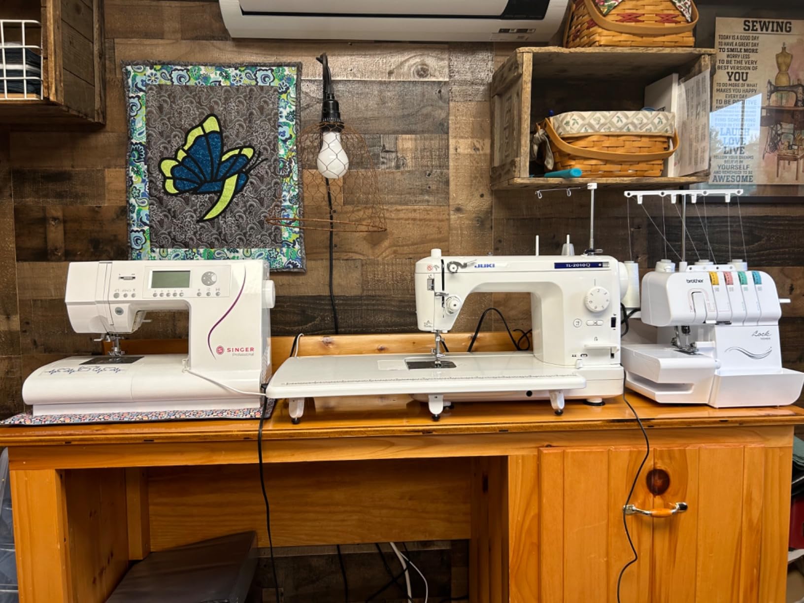 Juki TL-2010Q High Speed Sewing & Quilting Machine With Free Bonus Pack customer photo 1