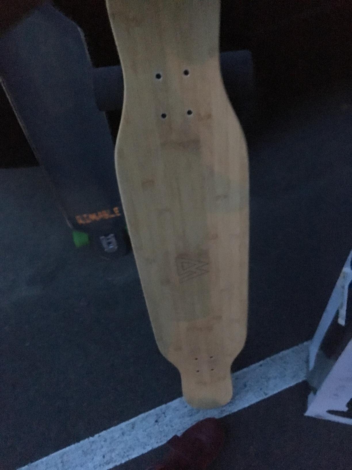 Magneto Dancer Longboard Skateboard - Smooth Carbon Fiber Cruiser Board - Kicktail Longboard Deck for Tricks, Smooth Turns - 46