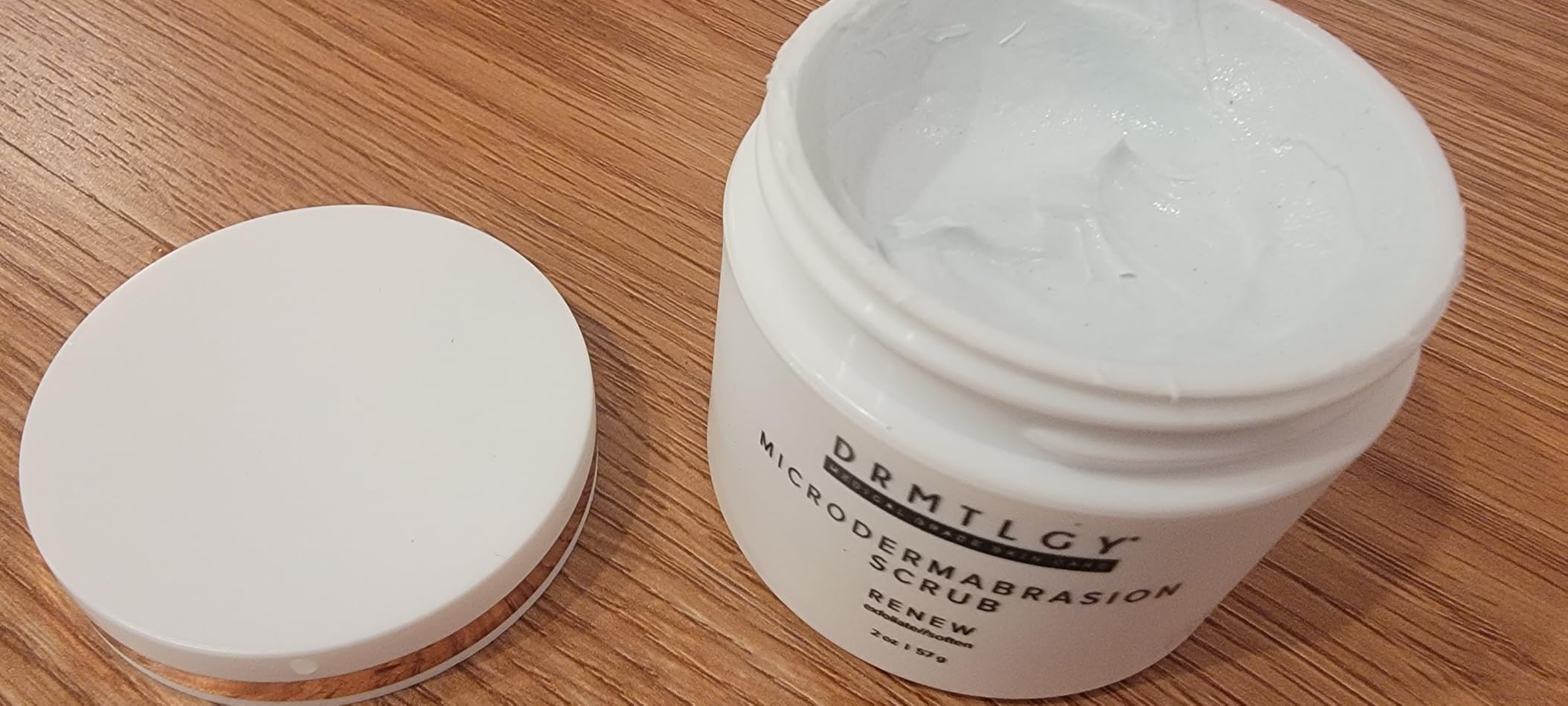 DRMTLGY Microdermabrasion Scrub | Gentle Facial Exfoliating Scrub customer photo 1