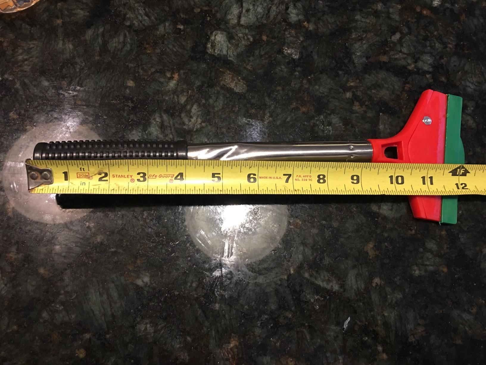 BBTO Long-handle Floor Wall Scraper Tool with 4 Inch Blade for Wallpaper and Floor Tile Adhesive Removal customer photo 1