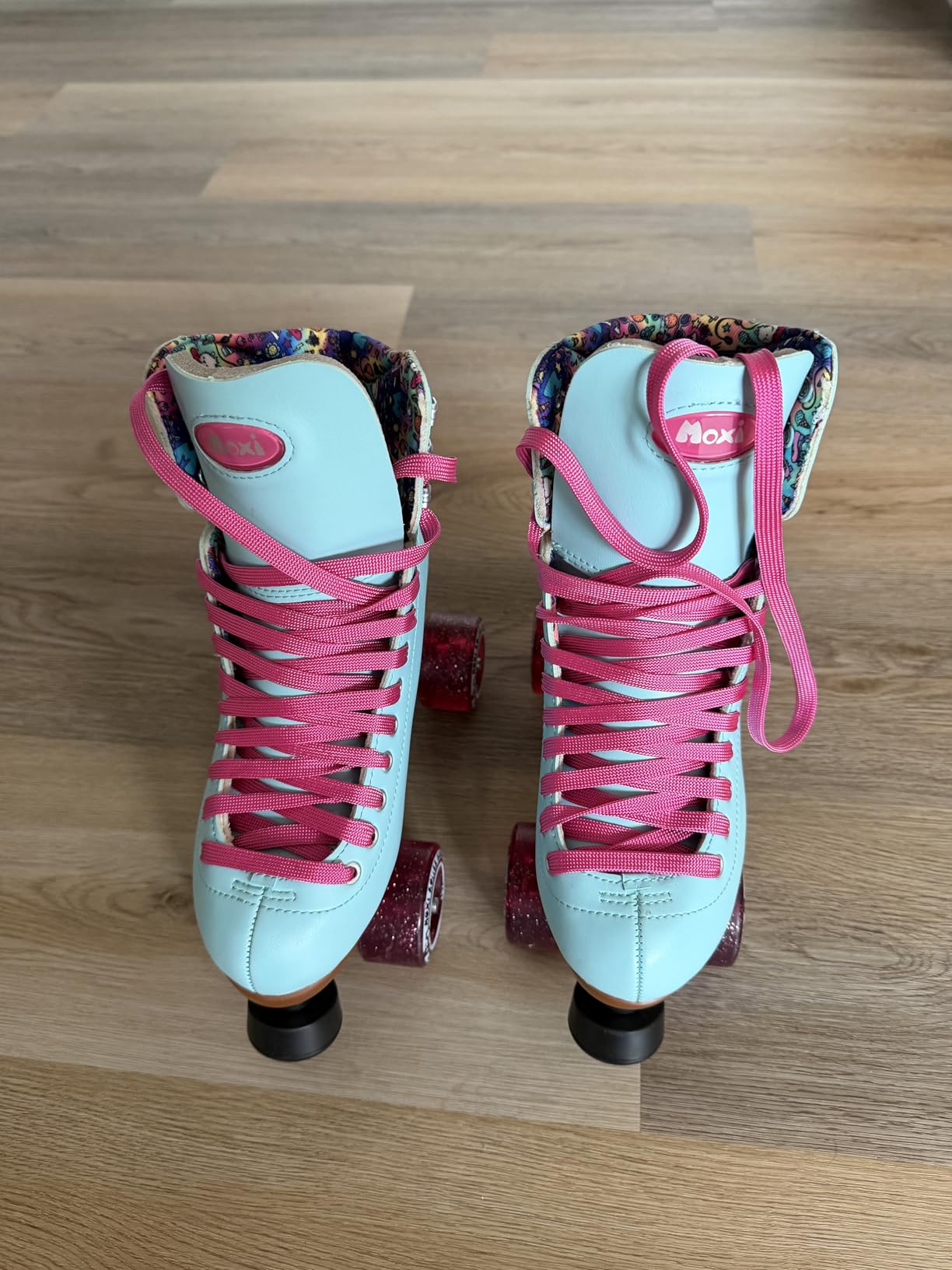 Moxi Beach Bunny Roller Skates for Women - Colorful, Precision-Fit Skate with High-Rebound Wheels, Moisture-Wicking Lining & Padding customer photo 1