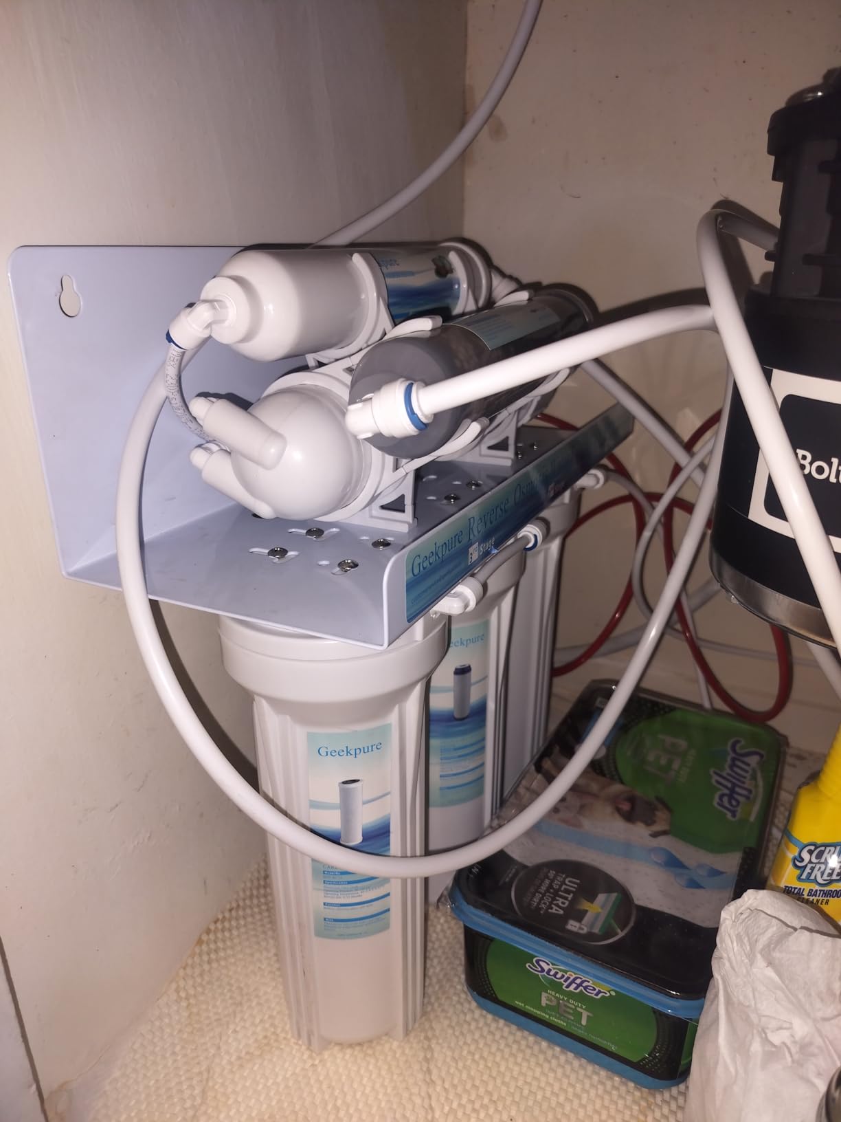 Geekpure 6 Stage Reverse Osmosis RO Drinking Water Filter System-75 GPD customer photo 2