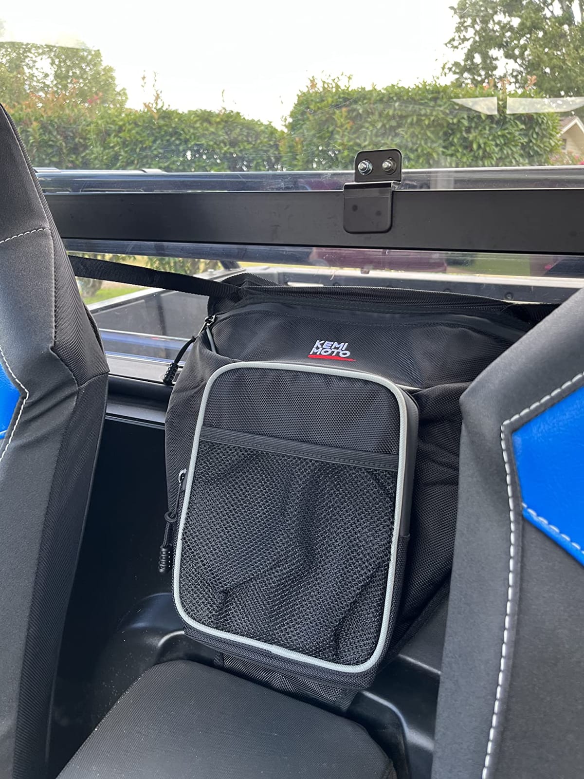 KEMIMOTO UTV Center Storage Bag 1680D High-Density Cab Pack Center Seat Bag | Compatible with Polaris RZR XP 1000 Turbo S 900 570 800 UTV Storage Bag 1680D customer photo 2