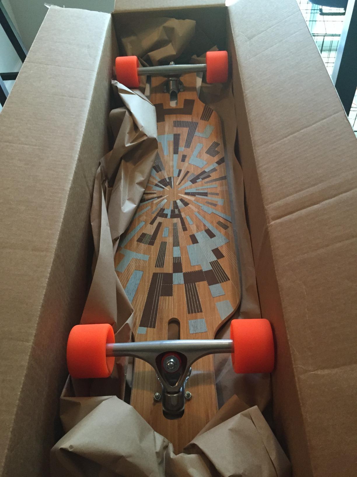 Loaded Boards Tan Tien Bamboo Longboard Skateboard Complete customer photo 1