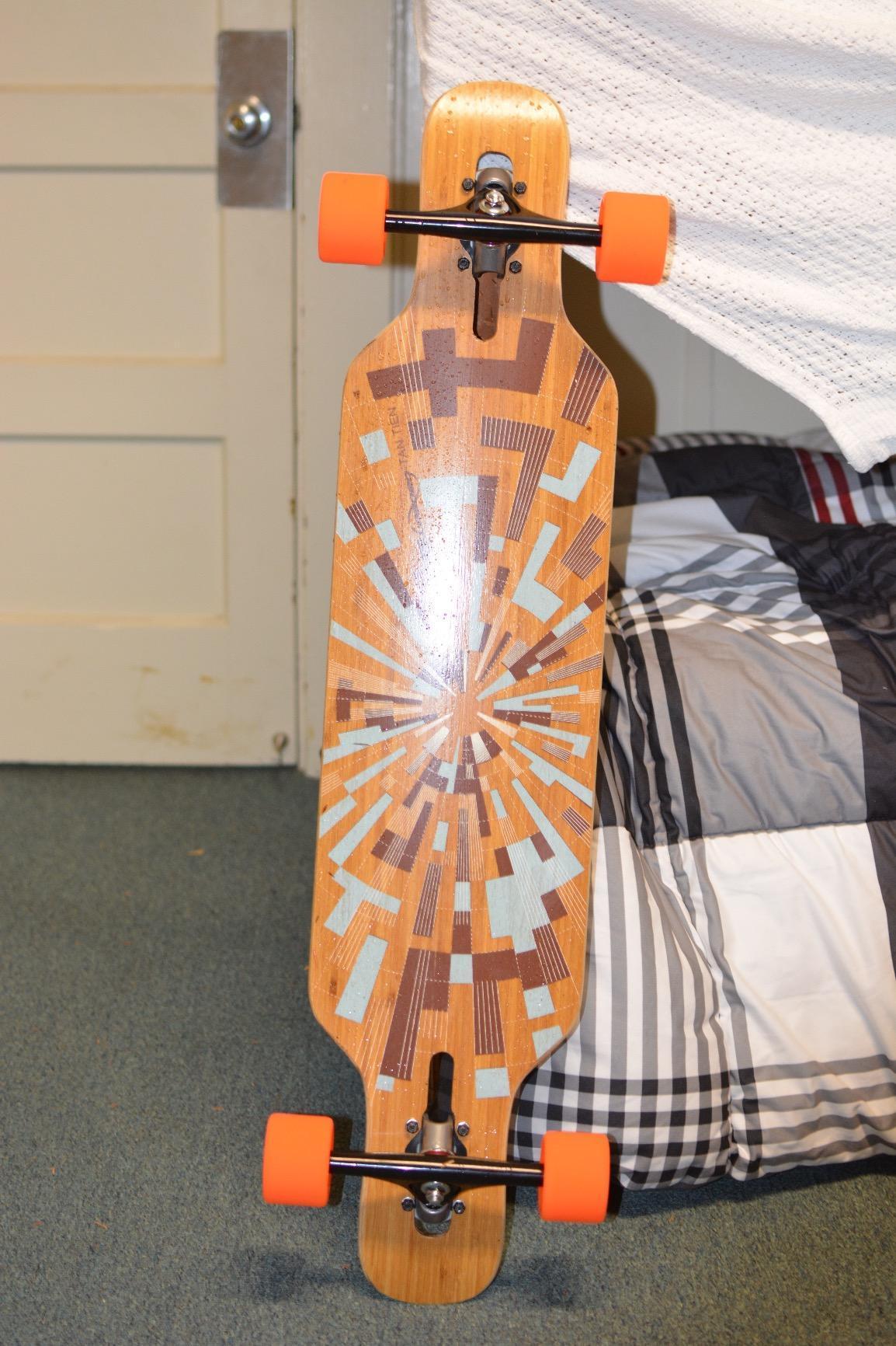 Loaded Boards Tan Tien Bamboo Longboard Skateboard Complete customer photo 2