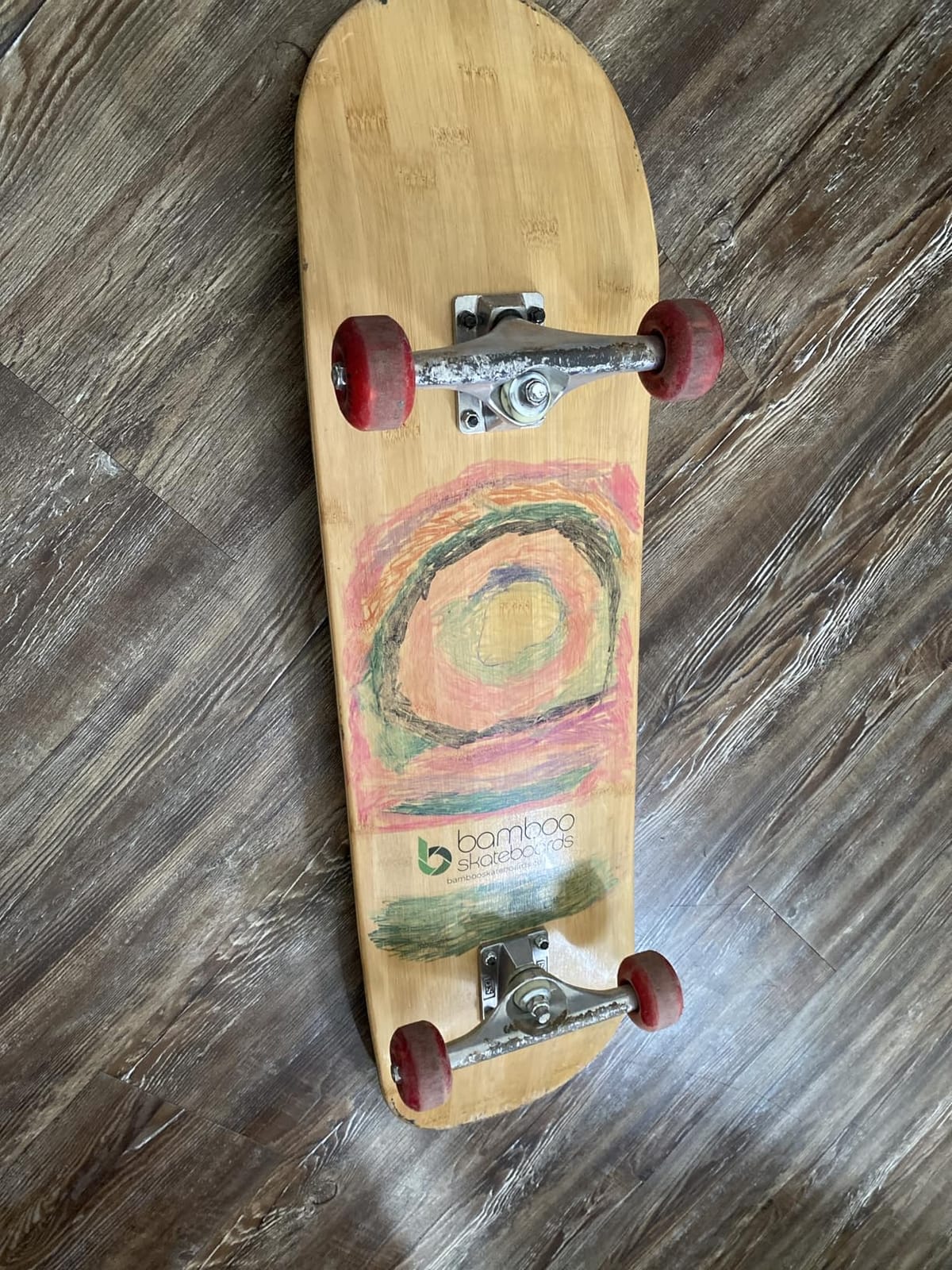 Bamboo Skateboards Blank Skateboard Deck - POP - Strength - Sustainability customer photo 1
