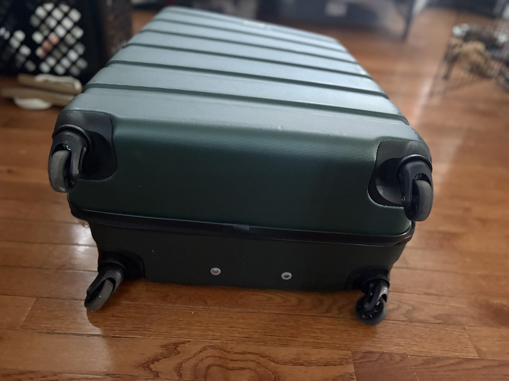Coolife Luggage Set, Lightweight Durable Hardshell, 3 piece, Dark Green | suitcase set with 360° Spinner Wheels, TSA-approved Lock, Checked Family Travel, 20/24/28 Inch customer photo 2