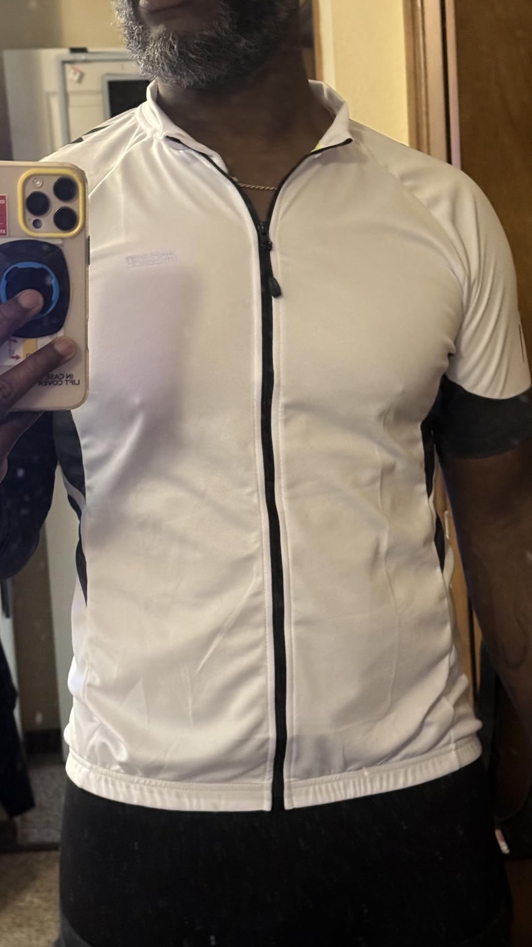 ARSUXEO Men's Short Sleeves Cycling Jersey Bicycle Biking Bike Shirt 636 customer photo 2
