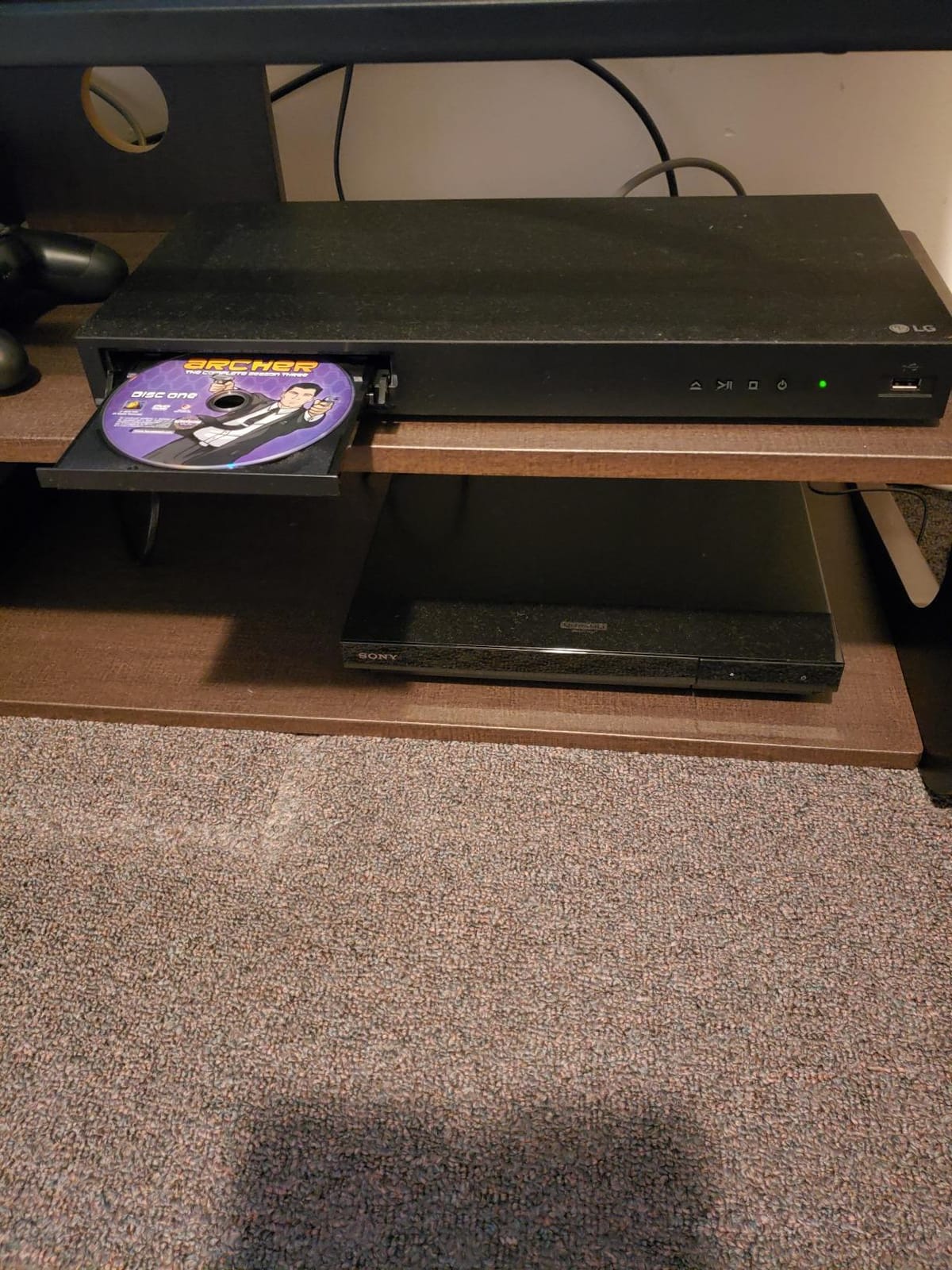LG UBK80 4K Ultra-HD Blu-ray Player with HDR Compatibility (2018), Black customer photo 2