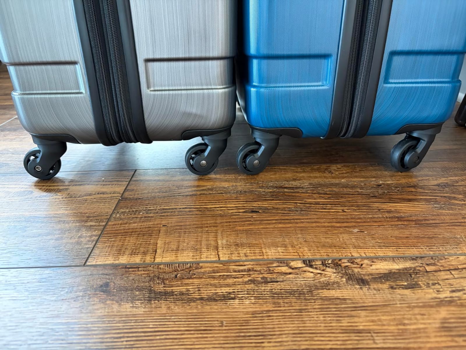 Coolife Large Checked Luggage Hardside Suitcase with Spinner Wheels, 28in customer photo 1