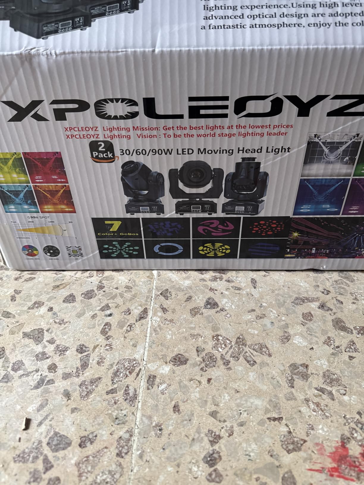 60W DJ Lights Moving Head Lights DMX512 Stage Lights customer photo 2