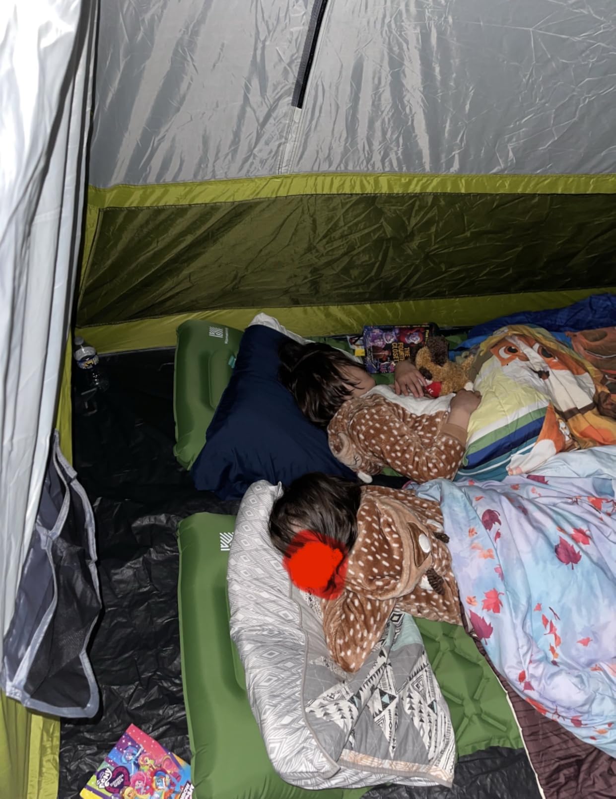 CORE Instant Cabin Tents | Family Cabin Multi Room Pop Up Tents Car Camping | Included Storage Pockets for Camping Accessories customer photo 2