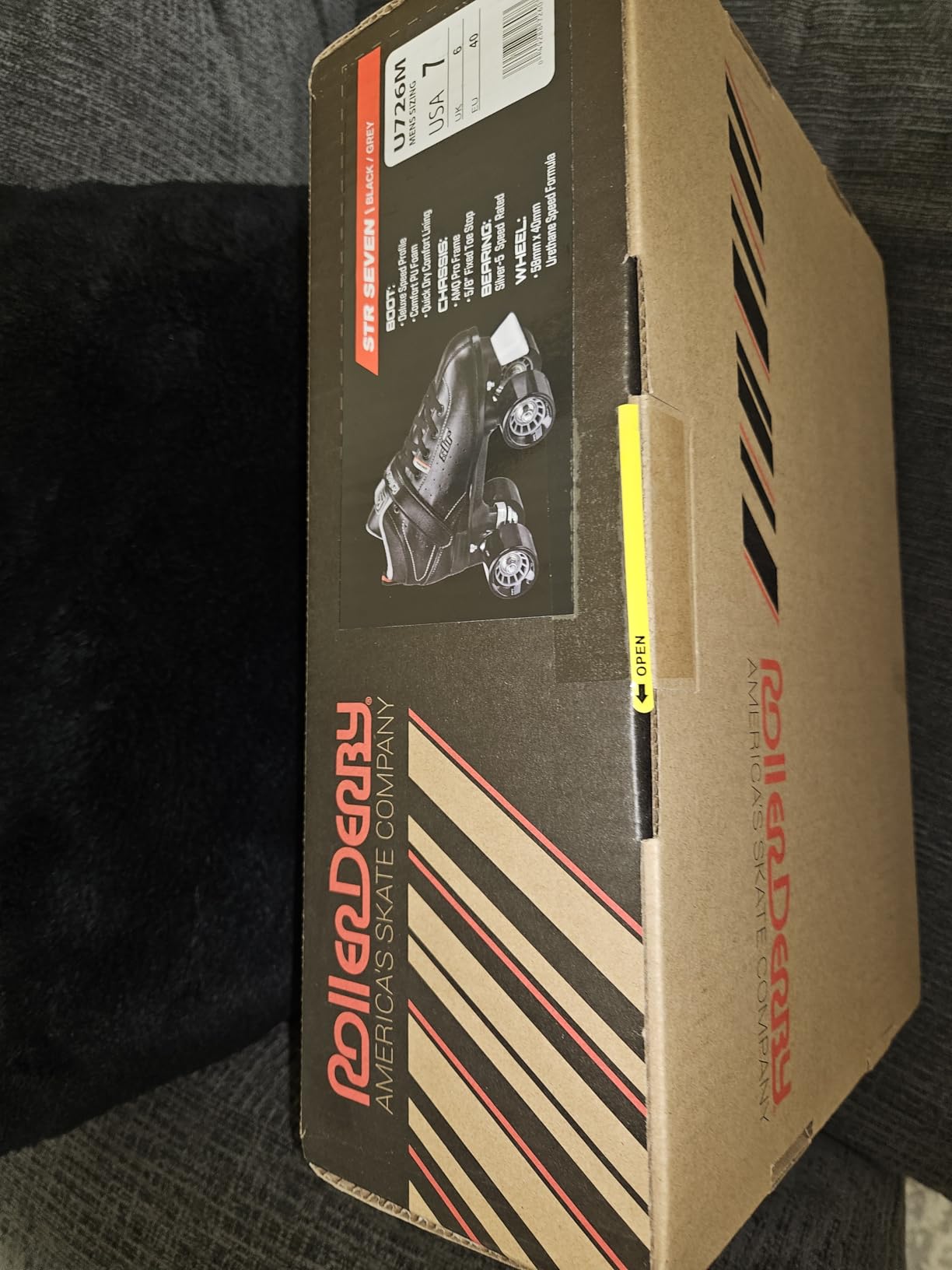 Roller Derby STR Seven Men's Quad Roller Speed Skates customer photo 2