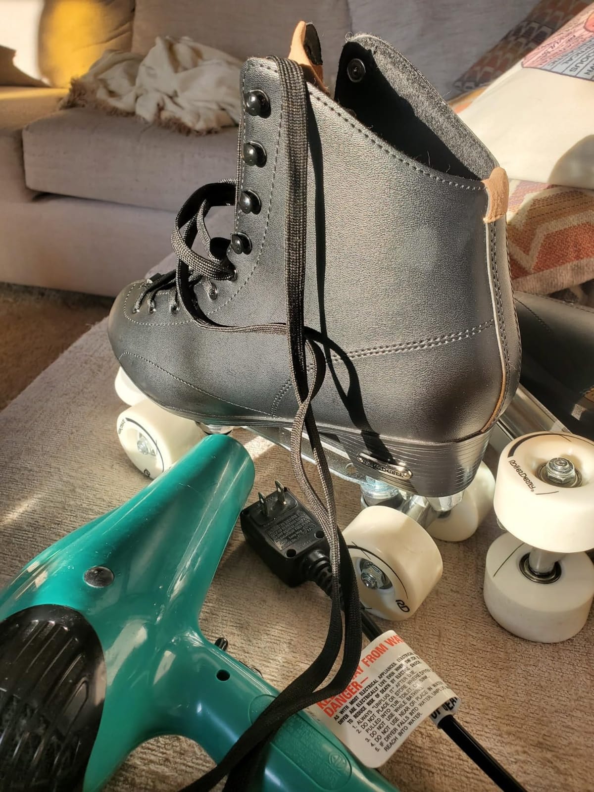 Roller Derby Cruze XR | Rush Hightop Men's Roller Skates | Rink Skates | Indoor Outdoor Skates | Quad Skates customer photo 1