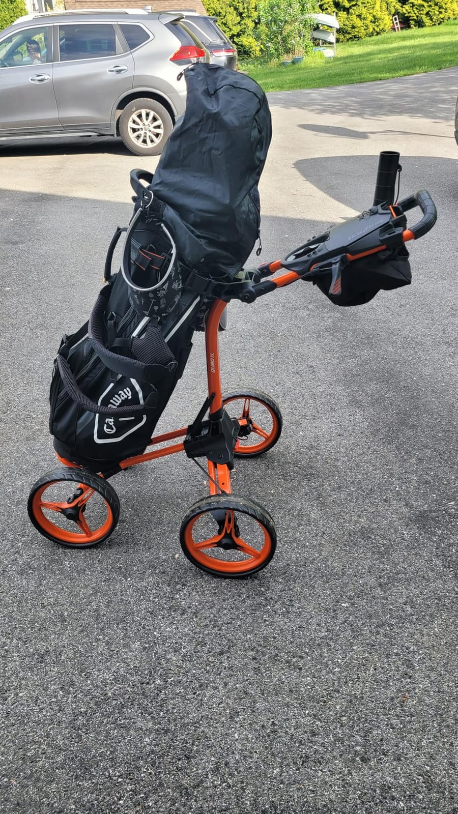 Bag Boy Quad XL Golf Push Cart customer photo 2