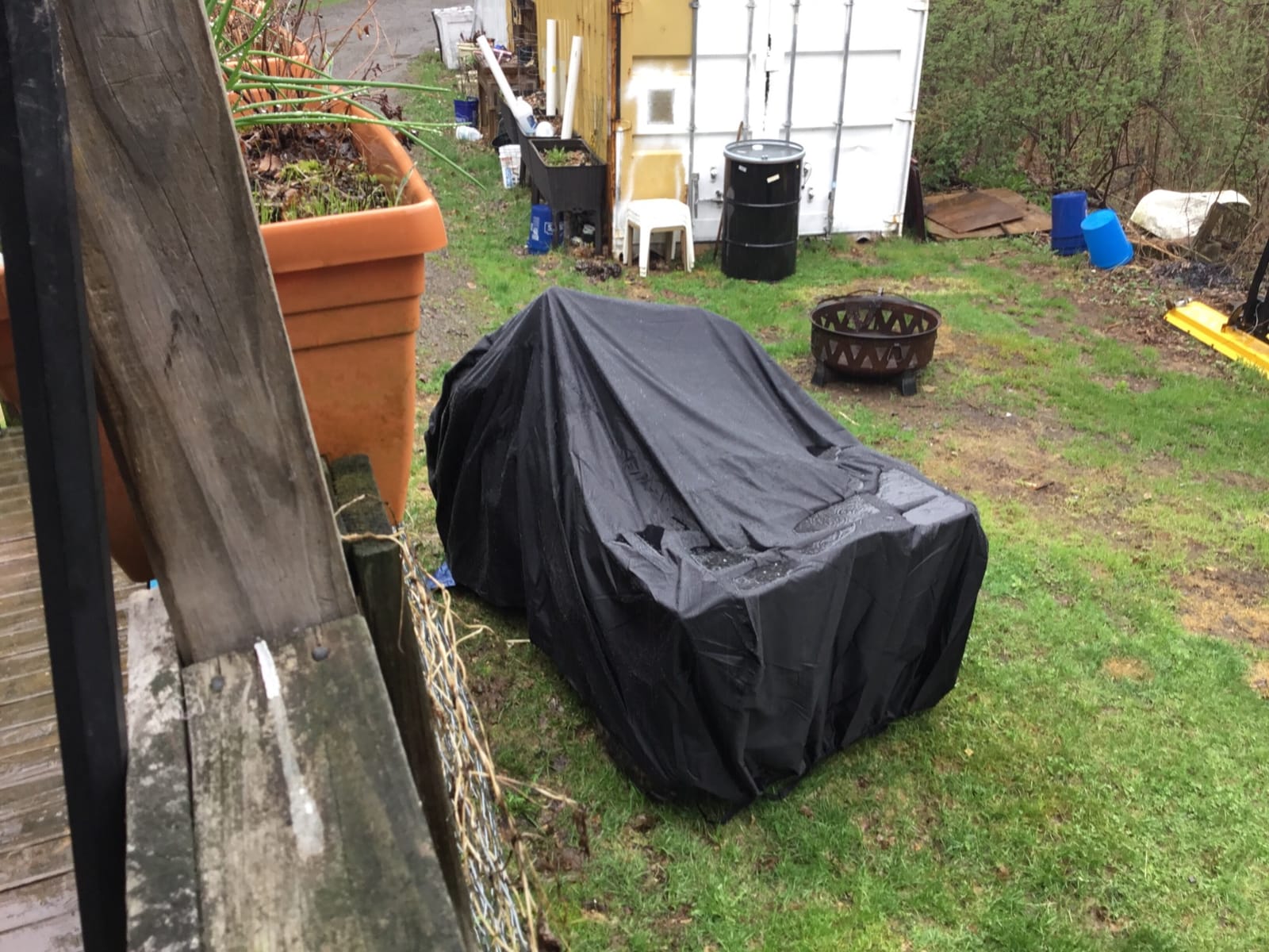 ATV Cover with Buckle Waterproof, 420D Heavy Duty Ripstop Protects 4 Wheeler from Snow Rain Sun, Outdoor Storage Quad Cover for Polaris Sportsman Yamaha Honda Kawasaki 102'' x44'' x 48'' customer photo 1