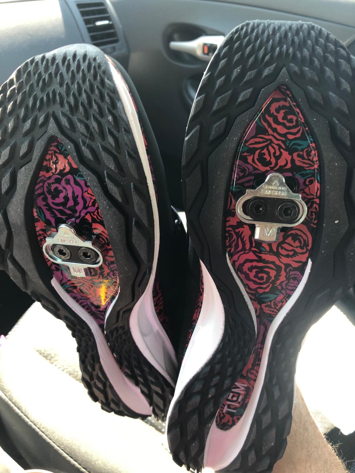 TIEM Slipstream - Indoor Cycling Shoe, SPD Compatible - Women's customer photo 1