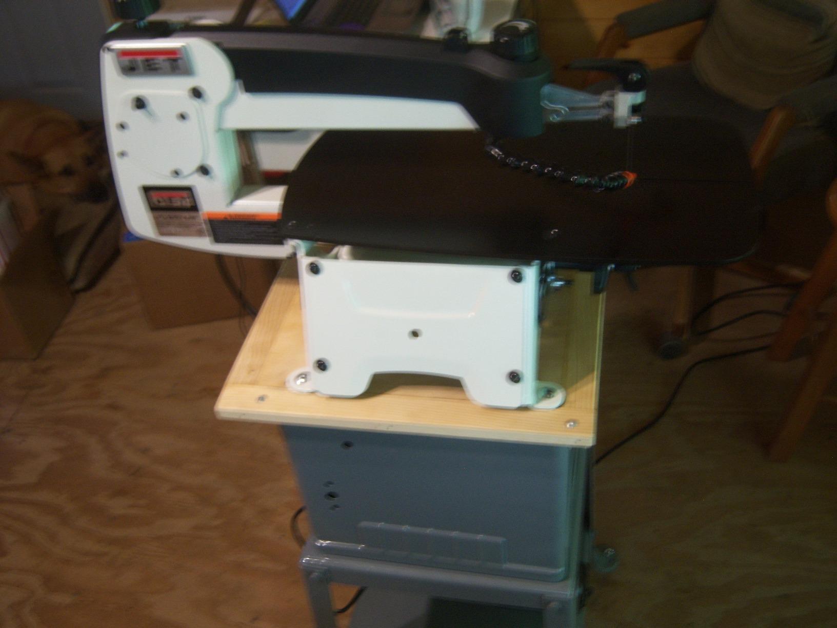 JET 18-Inch Variable-Speed Scroll Saw, 120V 1Ph (JWSS-18B) customer photo 1