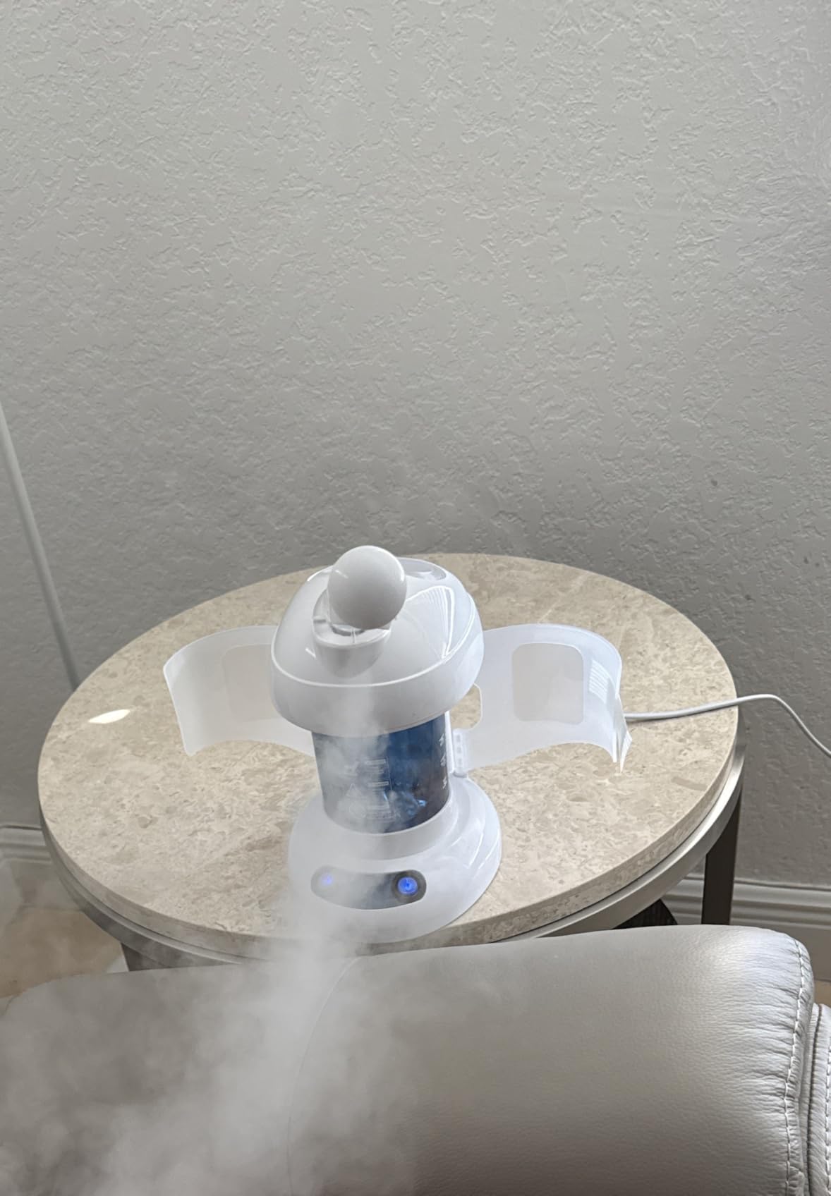 Facial Steamer, Ozone Nano Ionic Face Steamer for Deep Cleaning | Extendable arm with 360° rotating nozzle, 400ml water tank provides 40 minutes of steam for daily skincare at home or salon customer photo 1