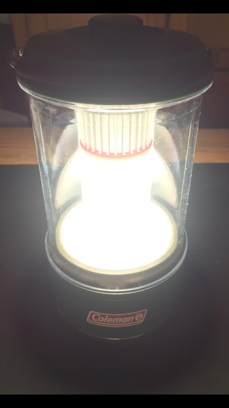 Coleman LED Lantern with Enhanced Battery Protection, Water-Resistant, Batteries Last up to 25% Longer Than Other Lanterns, Great for Camping, Power Outage, Emergencies, & More customer photo 2