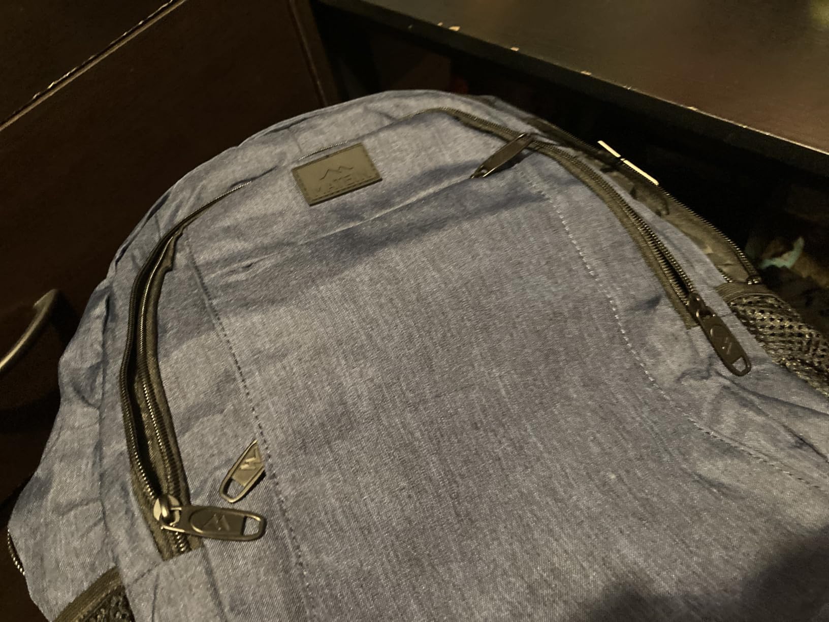 MATEIN Grey 17 Inch TSA Friendly Travel Laptop Backpack for Women and Men | Water Resistant, Flight Approved, Big Weekender Carry On Backpack, Luggage Sleeve customer photo 2