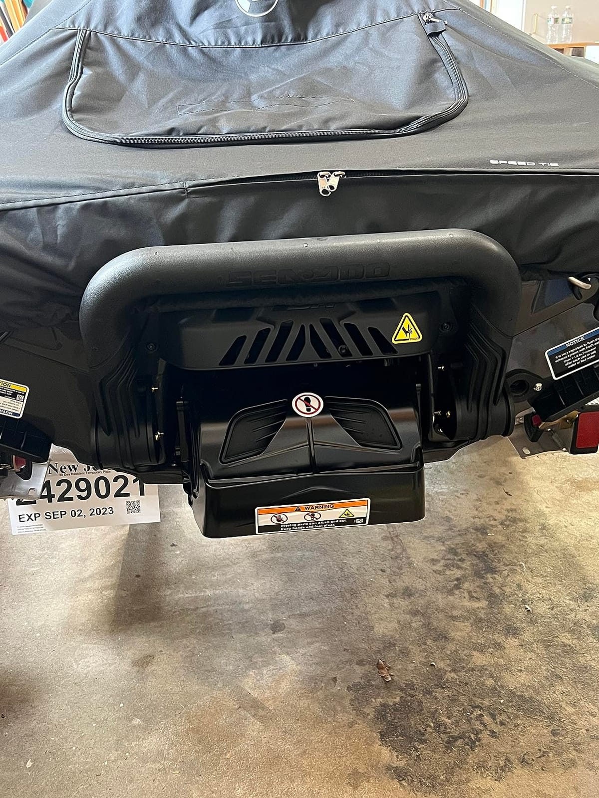 Sea-Doo New OEM, Retractable Spring-Loaded Boarding Ladder, 295100747 295100869 customer photo 2