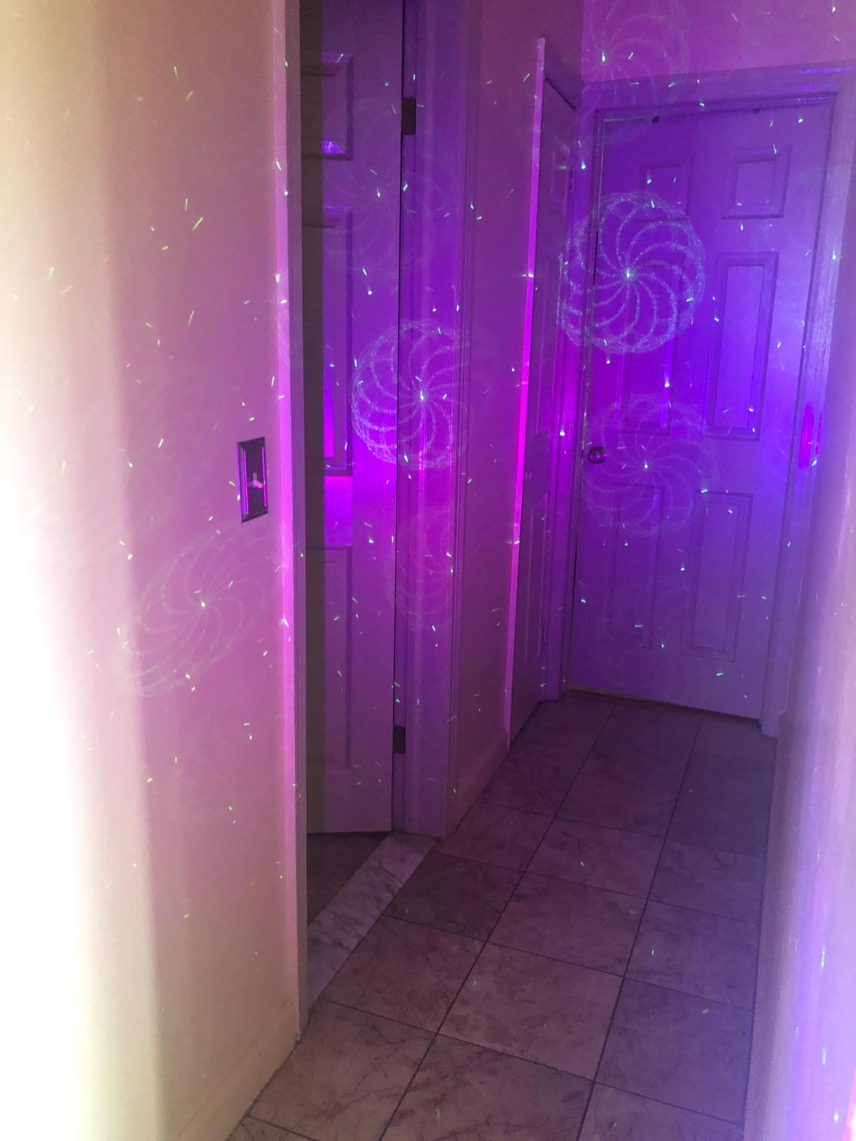 Party Lights Dj Disco Lights, Mini Strobe Stage Light Lighting Accessories Laser Llights Projector with Remote Control for Parties Bar Birthday Holiday Event Live Show Xmas Decorations Lights customer photo 2