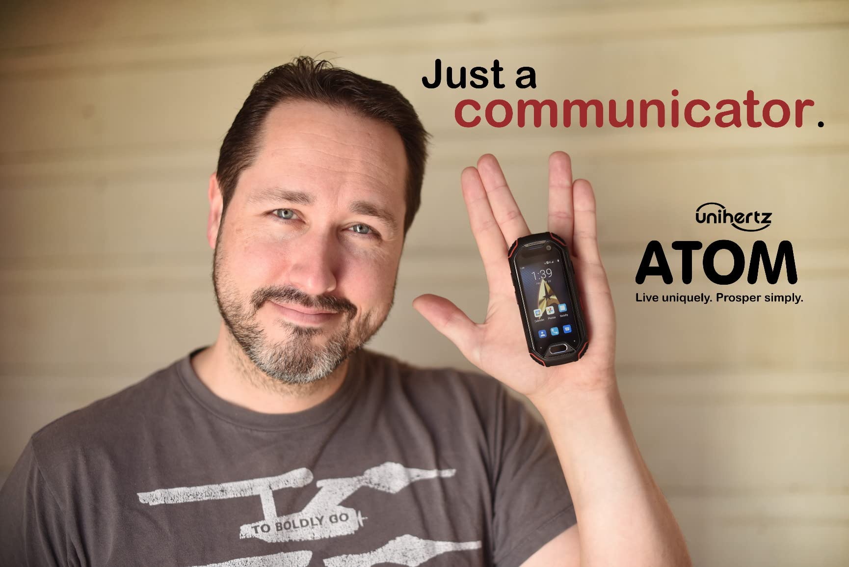 Unihertz Atom - The World's Smallest 4G Rugged Smartphone with Android 9.0 Pie, Unlocked, 4GB RAM, and 64GB ROM (T-Mobile & Verizon Support) customer photo 2