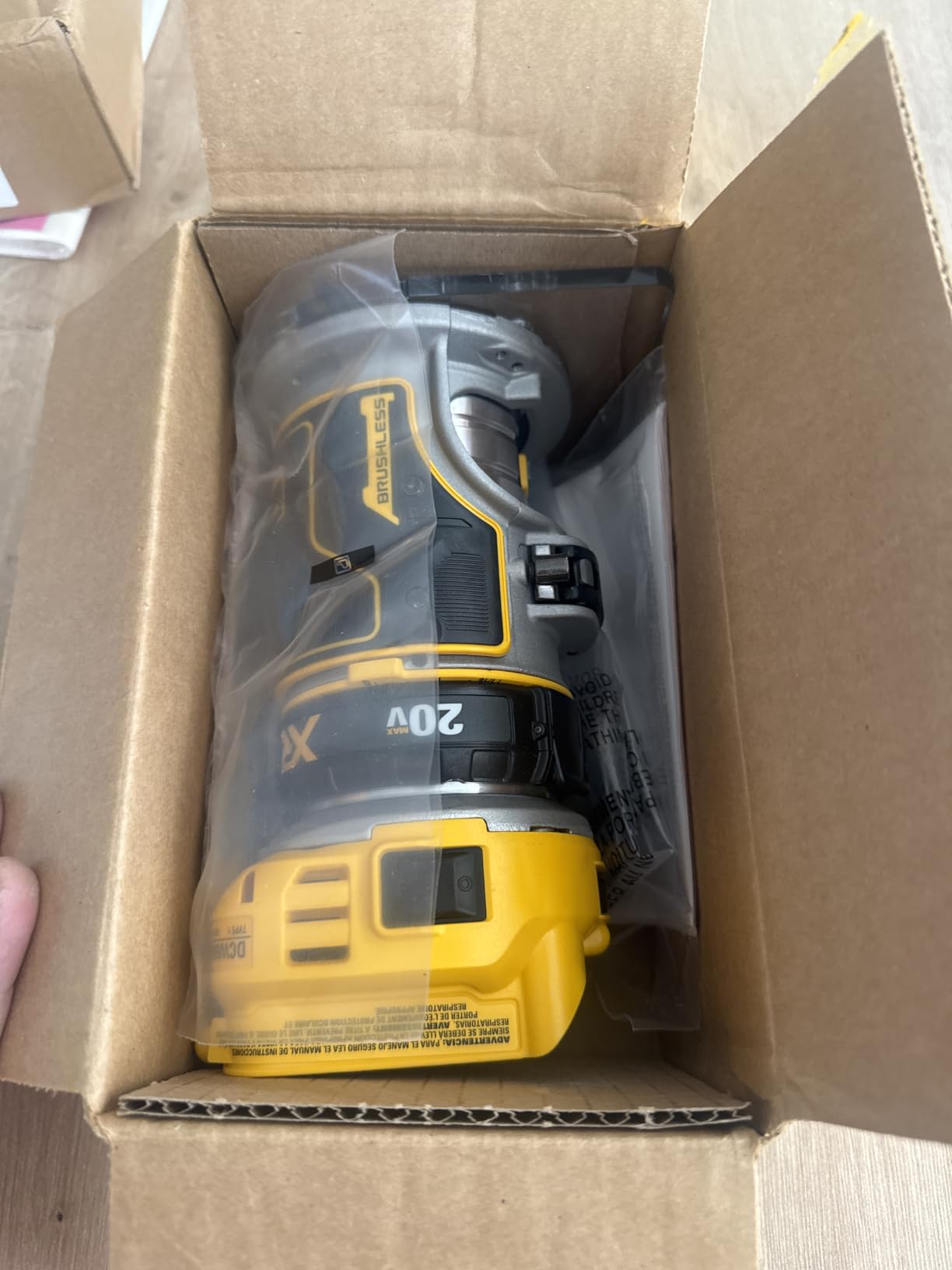 DEWALT 20V Max XR Cordless Router, Brushless, Tool Only (DCW600B) customer photo 2