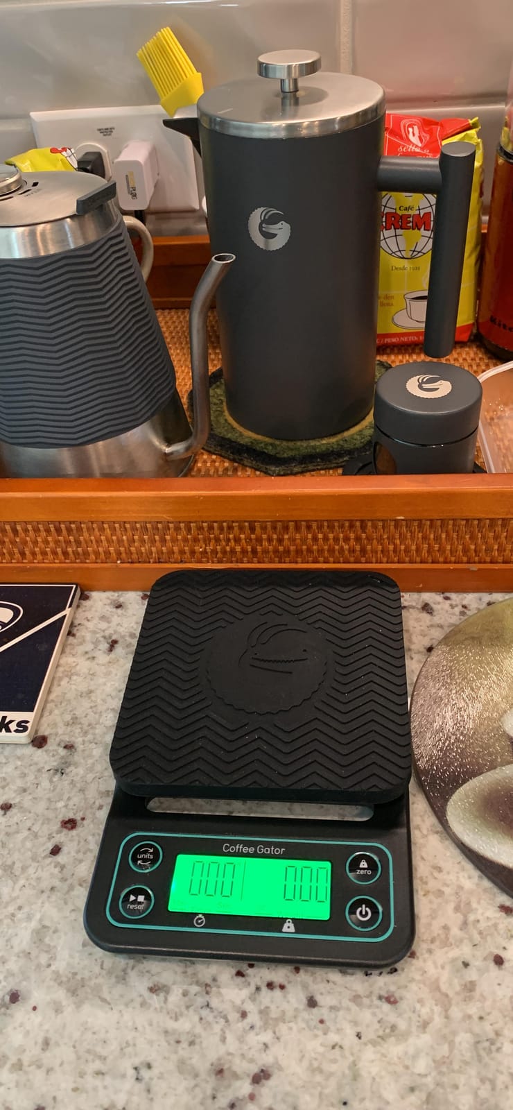 Coffee Gator Coffee Scale 0.1g Precision with Timer - 3kg customer photo 2